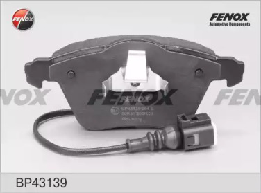 Комплект тормозных колодок FENOX BP43139