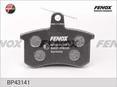 Комплект тормозных колодок FENOX BP43141