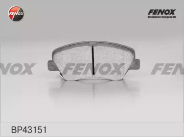 Комплект тормозных колодок FENOX BP43151