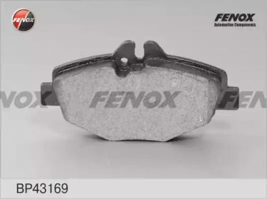 Комплект тормозных колодок FENOX BP43169