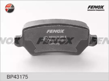 Комплект тормозных колодок FENOX BP43175