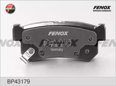 Комплект тормозных колодок FENOX BP43179