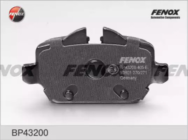 Комплект тормозных колодок FENOX BP43200