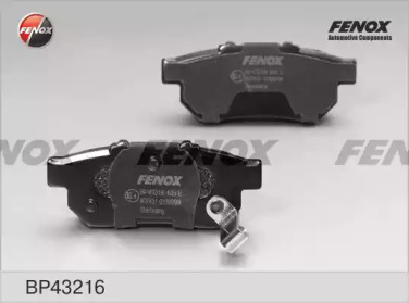 Комплект тормозных колодок FENOX BP43216