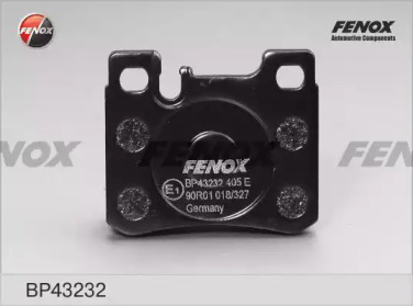 Комплект тормозных колодок FENOX BP43232