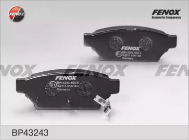 Комплект тормозных колодок FENOX BP43243