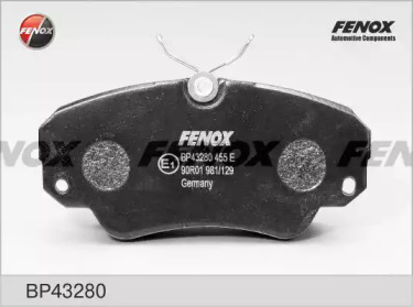 Комплект тормозных колодок FENOX BP43280