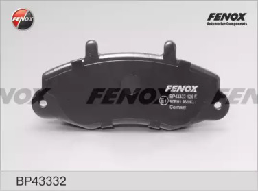 Комплект тормозных колодок FENOX BP43332