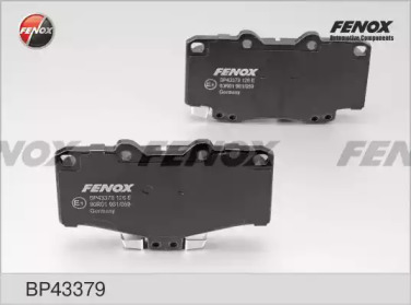 Комплект тормозных колодок FENOX BP43379