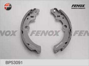 Комлект тормозных накладок FENOX BP53091