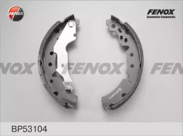 Комлект тормозных накладок FENOX BP53104