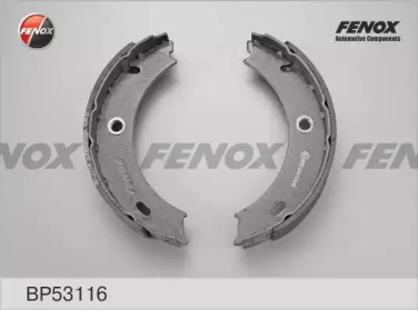 Комлект тормозных накладок FENOX BP53116