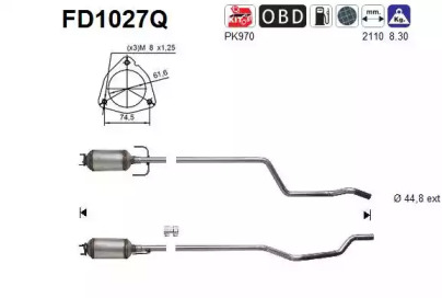 Фильтр AS FD1027Q