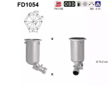 Фильтр AS FD1054