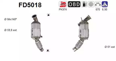 Фильтр AS FD5018