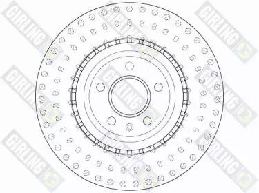 Тормозной диск GIRLING 6061495