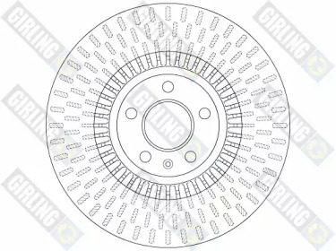 Тормозной диск GIRLING 6062161