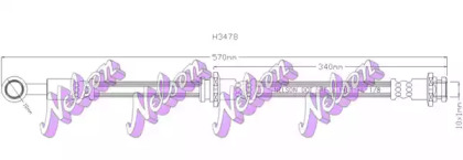 Шлангопровод KAWE H3478