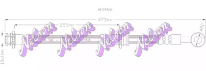 Шлангопровод KAWE H3482