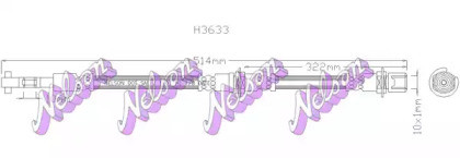 Шлангопровод KAWE H3633