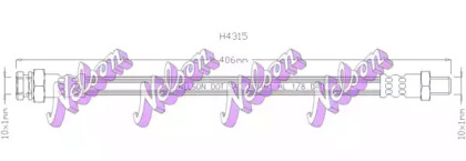 Шлангопровод KAWE H4315