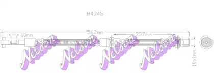 Шлангопровод KAWE H4345