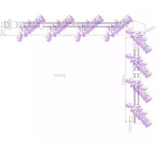 Шлангопровод KAWE H4398