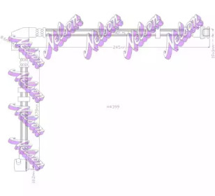 Шлангопровод KAWE H4399