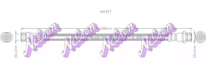 Шлангопровод KAWE H4417