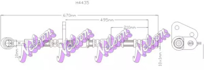 Шлангопровод KAWE H4435