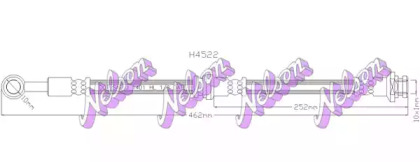 Шлангопровод KAWE H4522