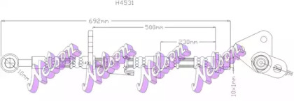 Шлангопровод KAWE H4531