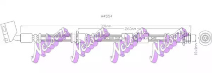 Шлангопровод KAWE H4554