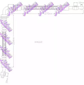 Шлангопровод KAWE H4660