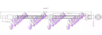 Шлангопровод KAWE H4817