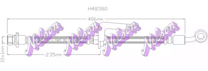 Шлангопровод KAWE H4838Q