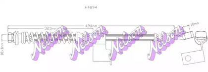 Шлангопровод KAWE H4894