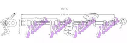 Шлангопровод KAWE H5409