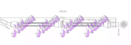 Шлангопровод KAWE H5549