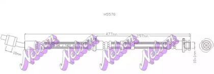 Шлангопровод KAWE H5570