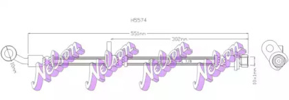 Шлангопровод KAWE H5574