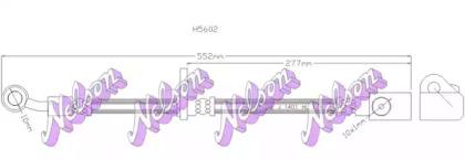 Шлангопровод KAWE H5602Q