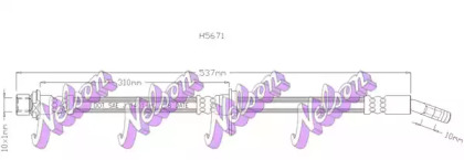 Шлангопровод KAWE H5671