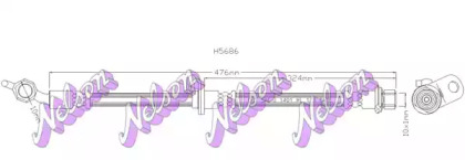 Шлангопровод KAWE H5686