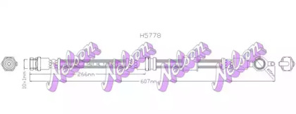 Шлангопровод KAWE H5778