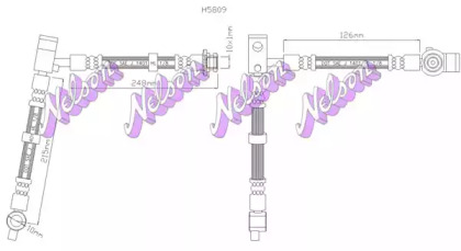 Шлангопровод KAWE H5809