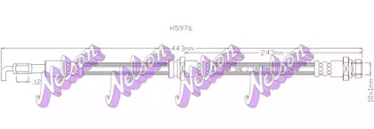 Шлангопровод KAWE H5976