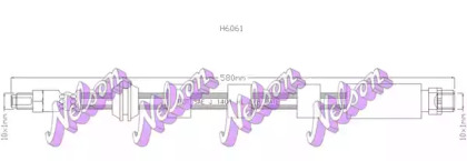 Шлангопровод KAWE H6061