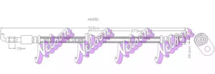 Шлангопровод KAWE H6081