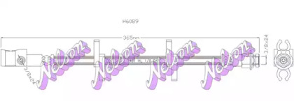 Шлангопровод KAWE H6089